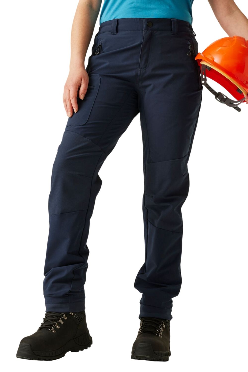 Navy Regatta Navy Prolite Trousers, Image 4 of 6