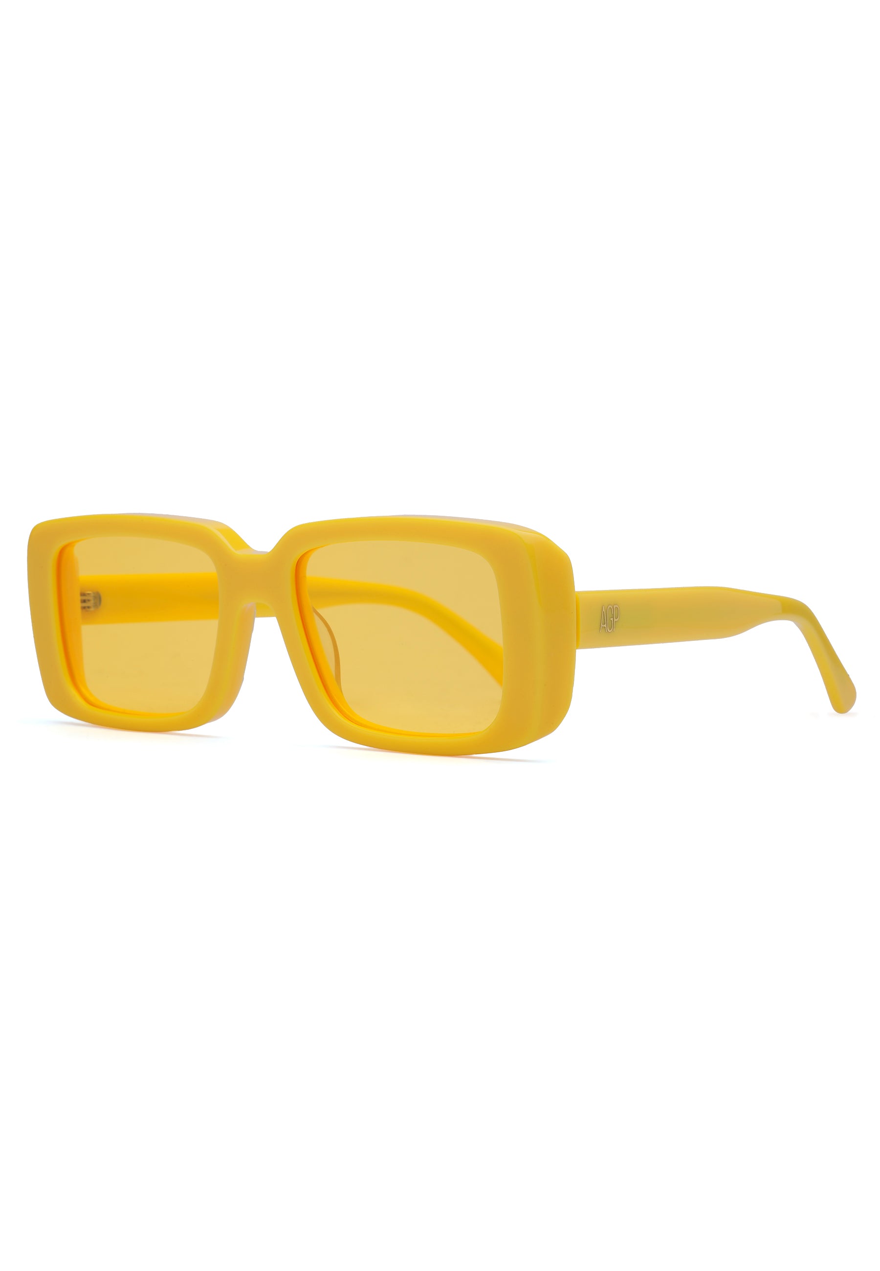 Purple Retro-Inspired Bold Rectangle Sunglasses