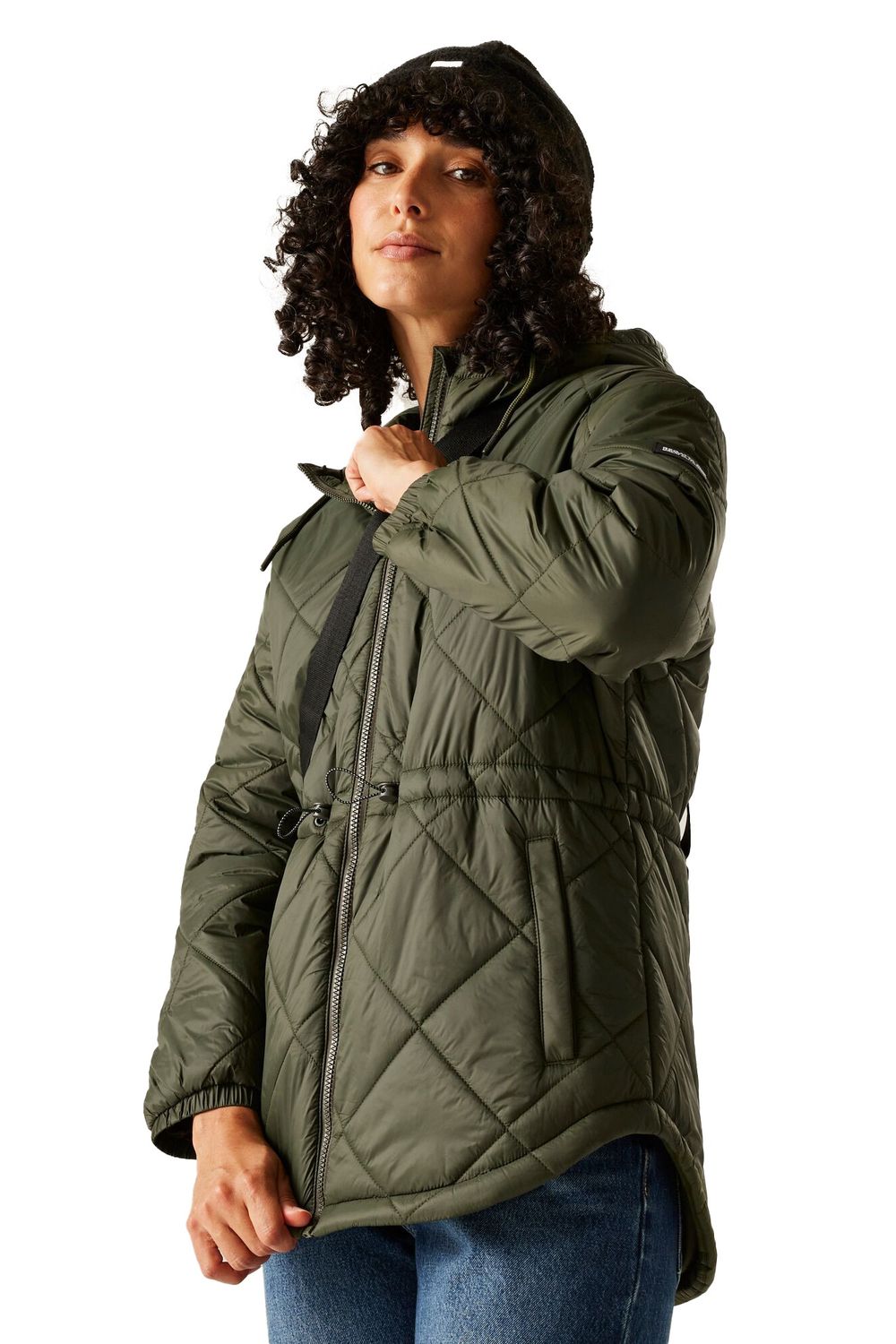Khaki Regatta Khaki Ivey Quilted Jacket, Image 5 of 5