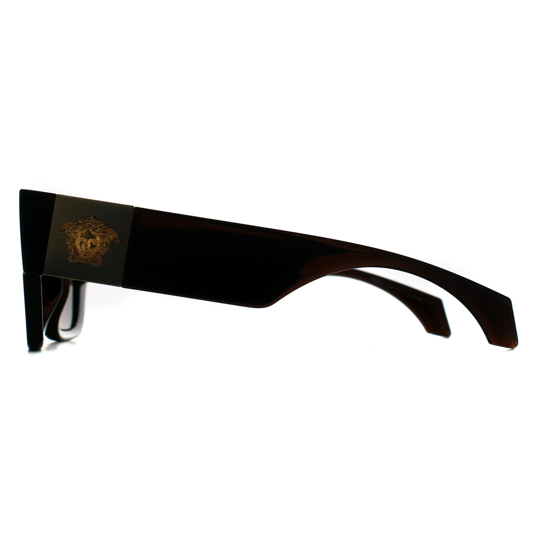 Brown Versace Brown Square Transparent Brown Brown VE4497U, Image 3 of 3