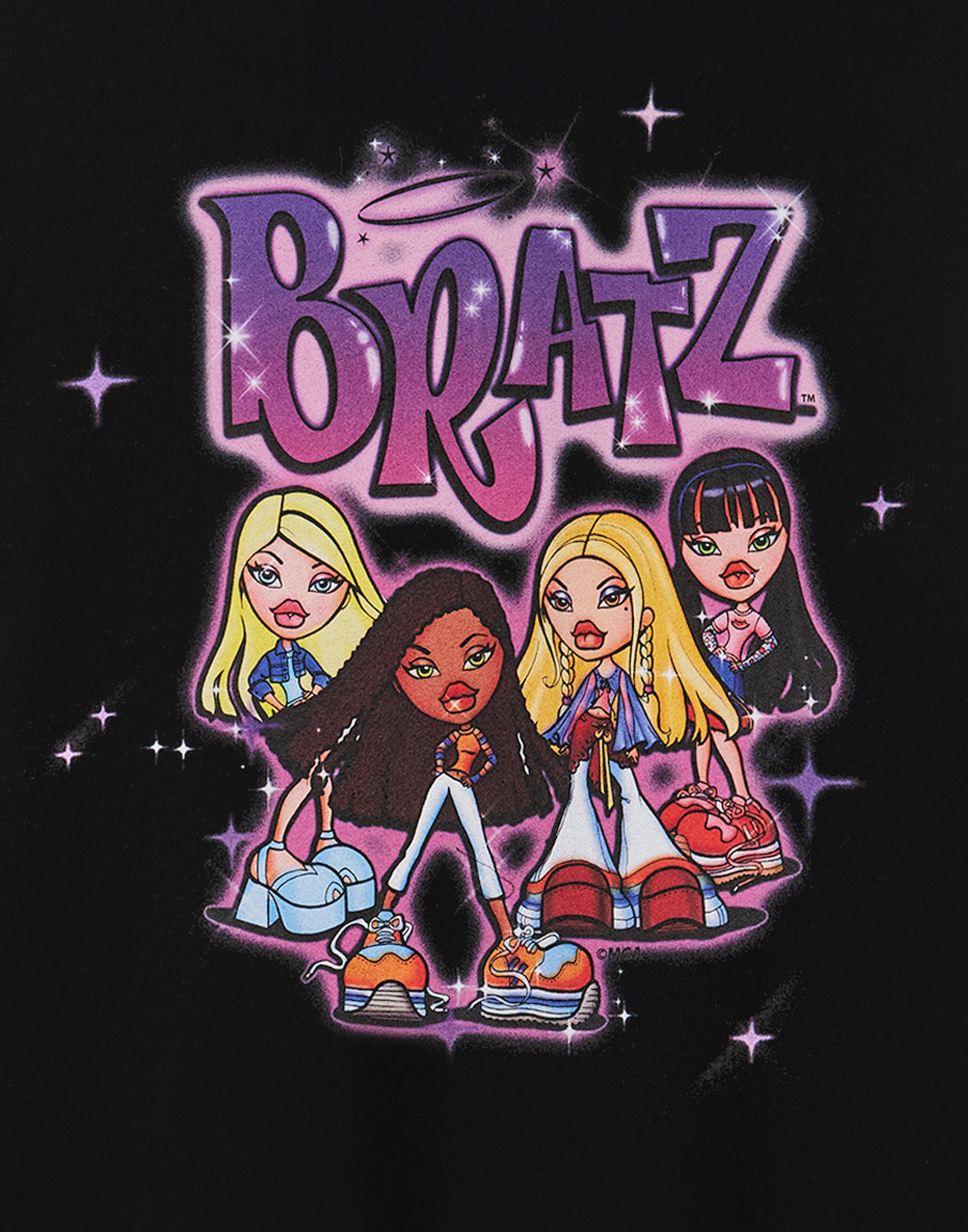 Black Bratz Group XX-Large T-Shirt, Image 6 of 6