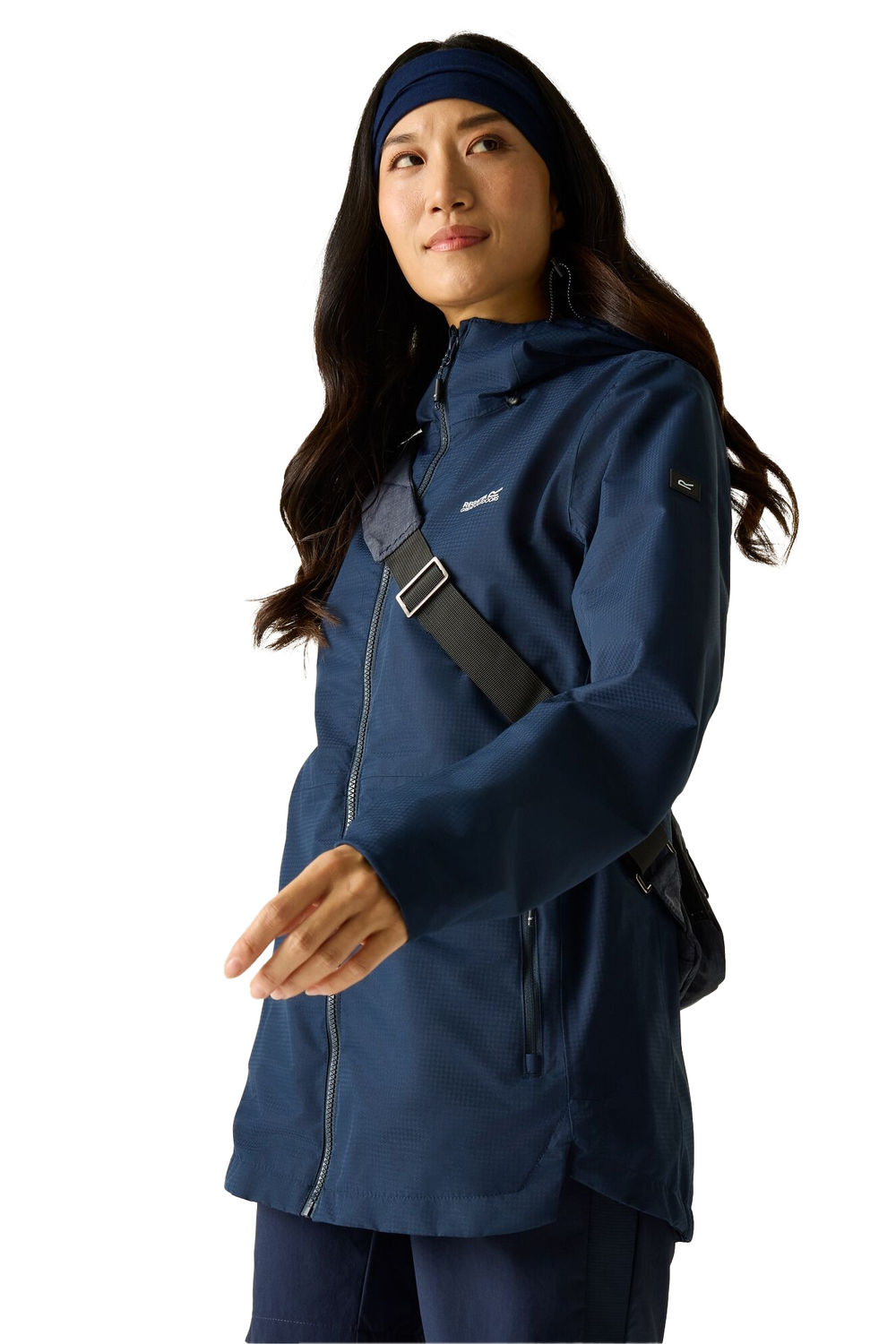 Navy Regatta Navy Hamara IV Waterproof Jacket, Image 4 of 4