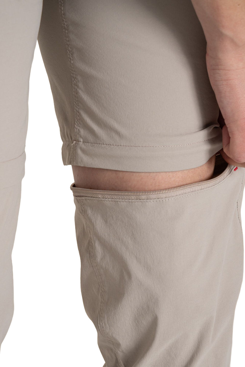 Taupe Pro III Nosilife Convertible Trousers, Image 3 of 4