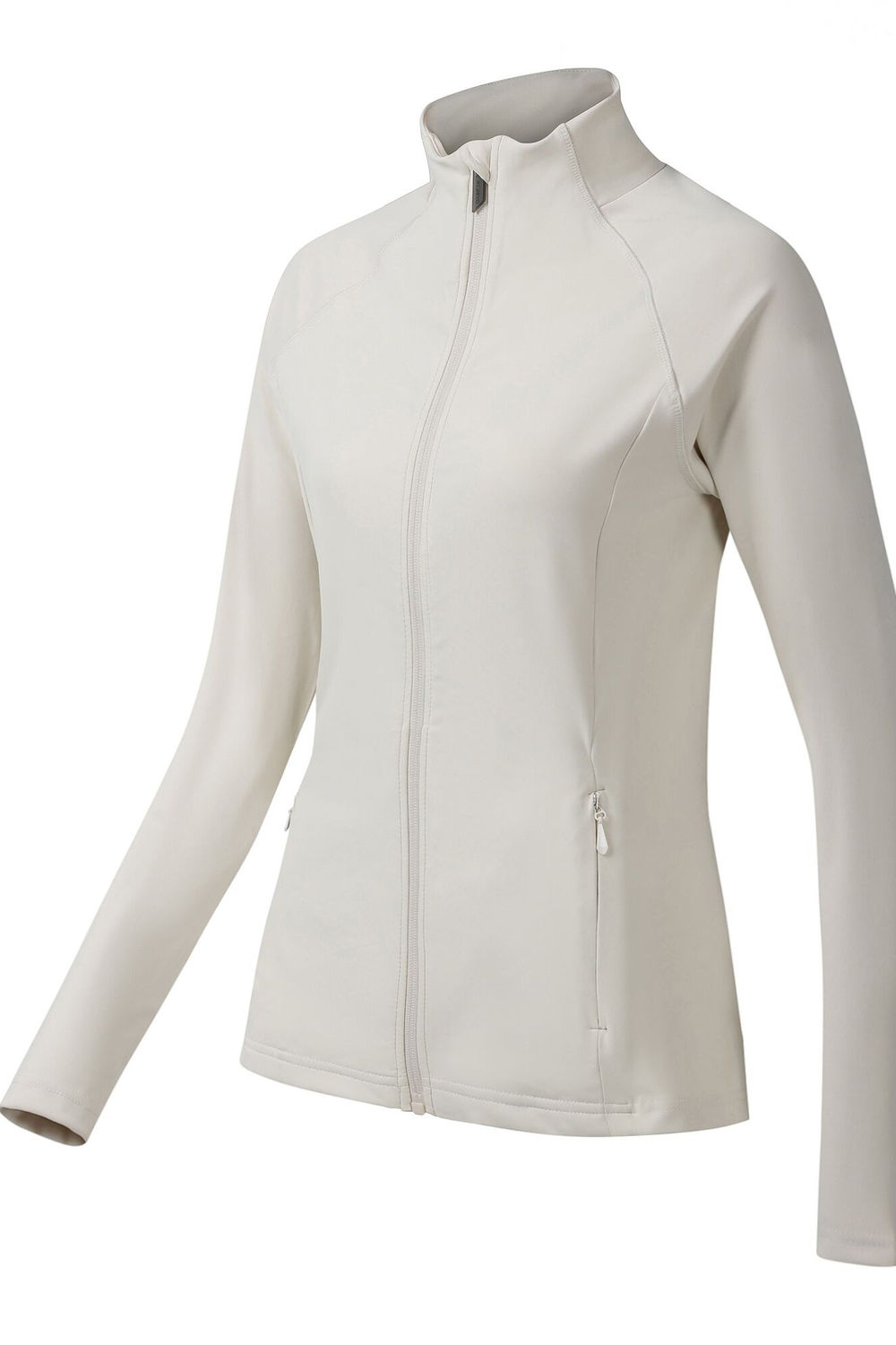 Cream Refresh Full Zip Midlayer, Image 3 of 3