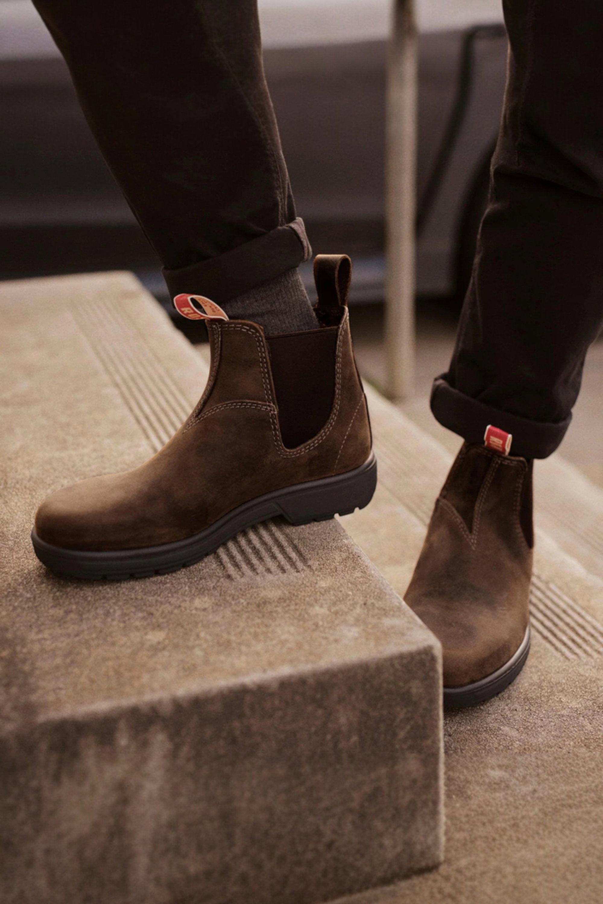 Tan Endura 303 Leather Chelsea Boots, Image 5 of 5