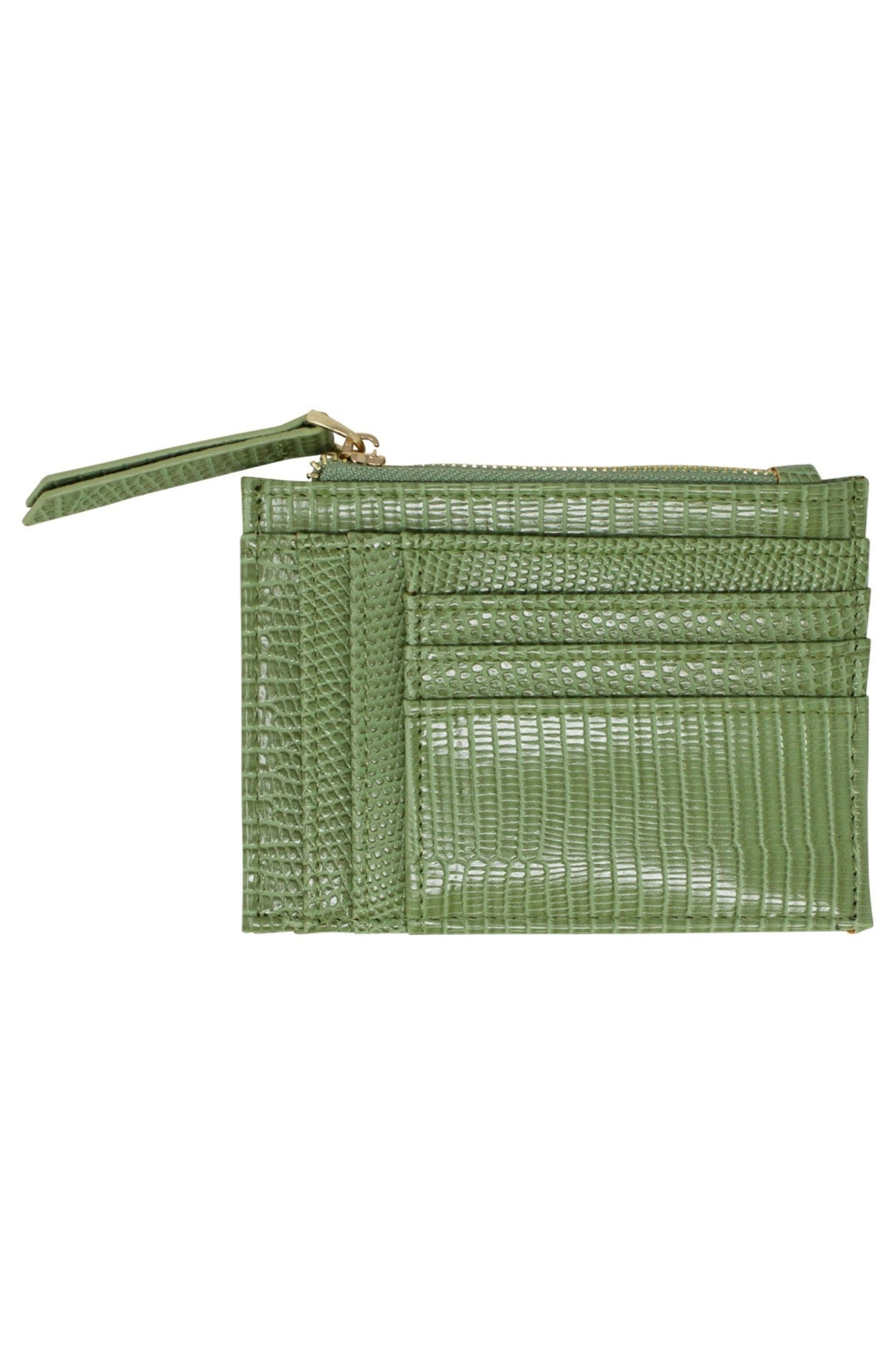 Green Snake Print Card Holder, Image 2 of 2