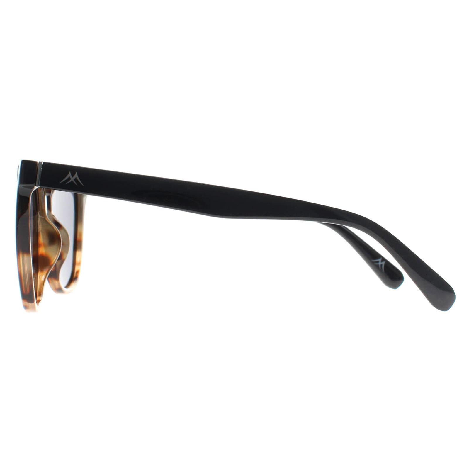 Black Butterfly Shiny Black Turtle Smoke Polarized MP190, Image 3 of 4