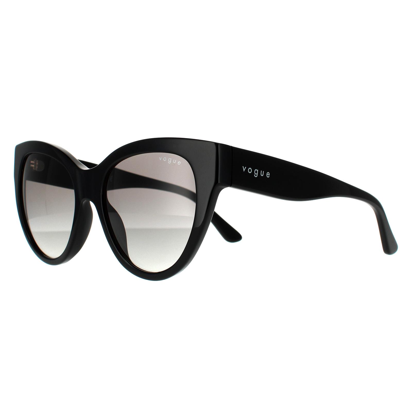 Brown Cat Eye Dark Havana Brown Gradient Sunglasses, Image 2 of 4