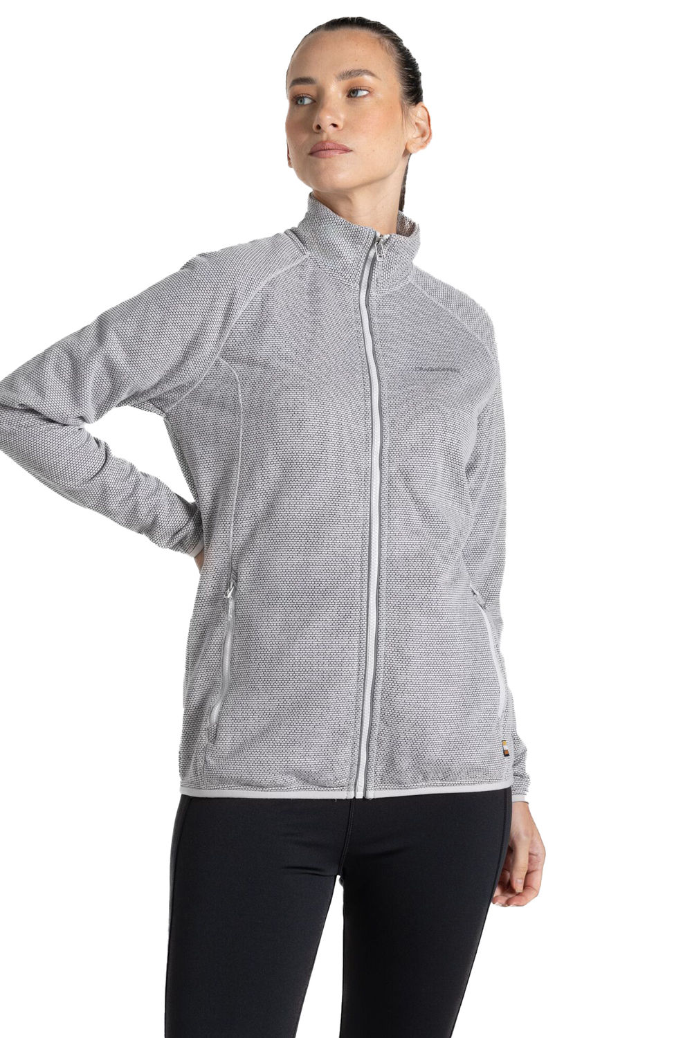 Light Grey Tarvos Full Zip Fleece Jacket, Image 3 of 4