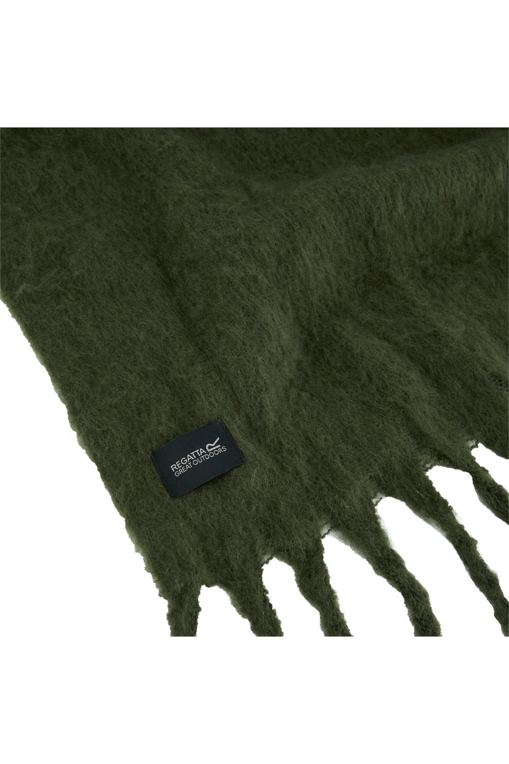 Khaki Aleena Ombre Scarf, Image 2 of 2
