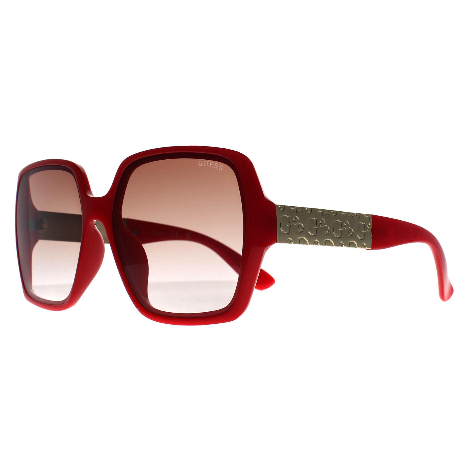 Red Guess Red Butterfly Shiny Red Brown Gradient GO00031, Image 2 of 3