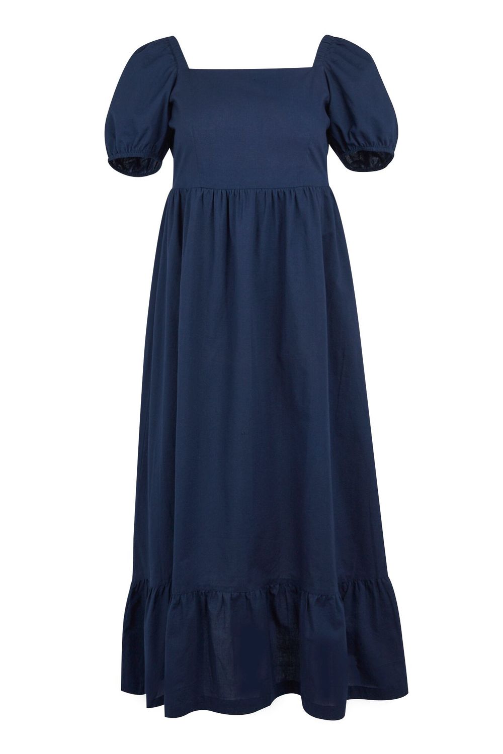 Navy Emilrah Midi Dress, Image 1 of 4