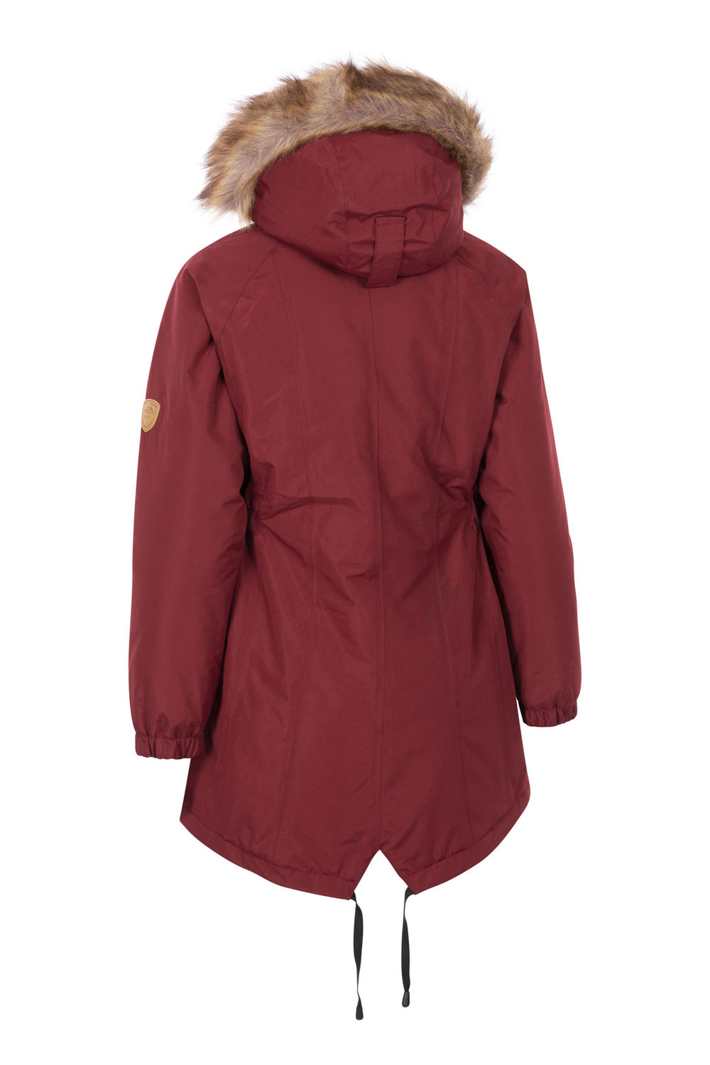 Wine Celebrity Insulated Longline Parka Jacket, Image 2 of 4