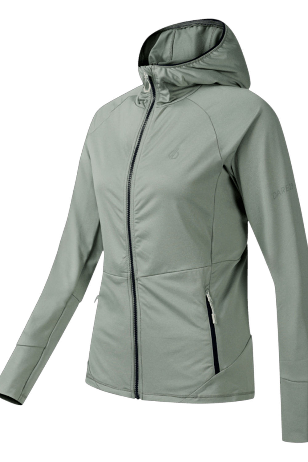 Pale Green Dare 2B Pale Green Nomadic Stretch Midlayer, Image 3 of 3