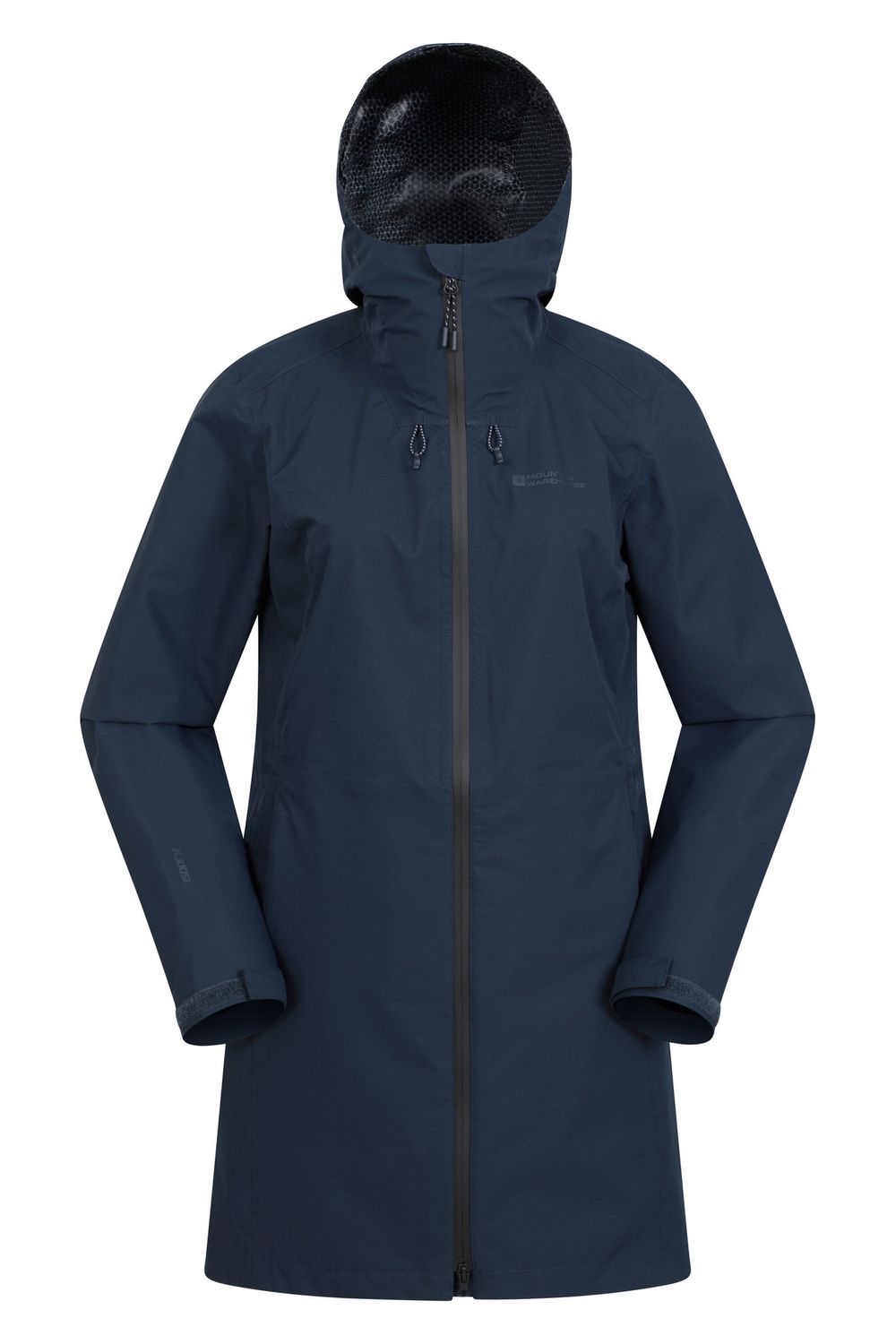 Navy Mountain Warehouse Navy Solstice Extreme 2.5 Layer Waterproof Jacket, Image 1 of 4
