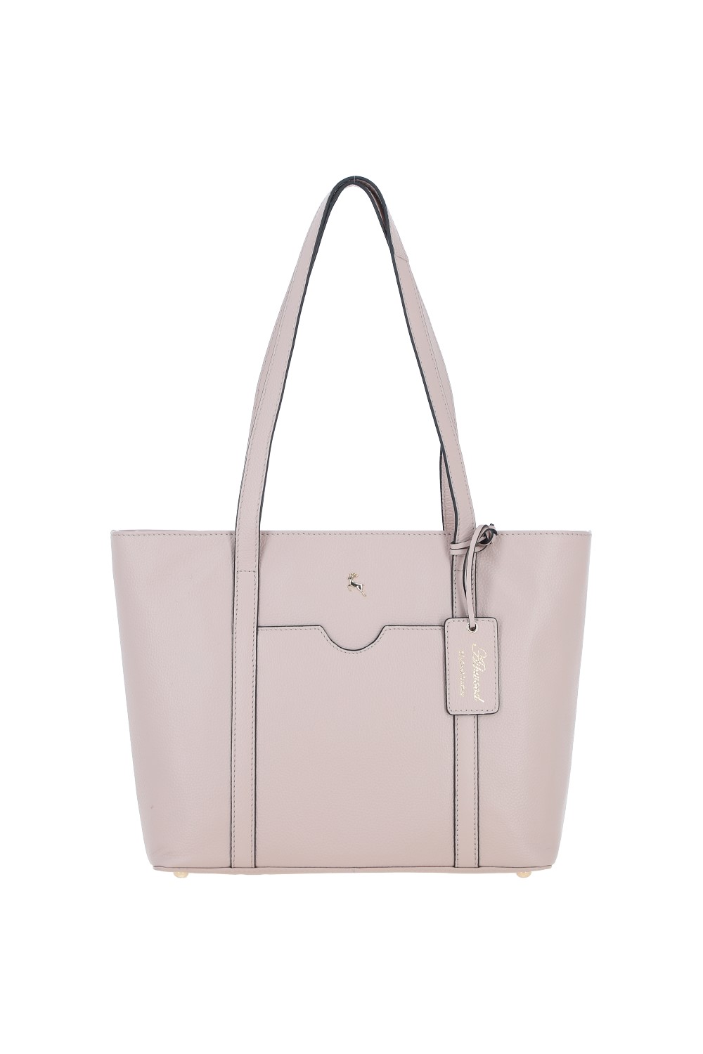 Beige 'Rosara' Real Leather Shoulder Bag, Image 2 of 5
