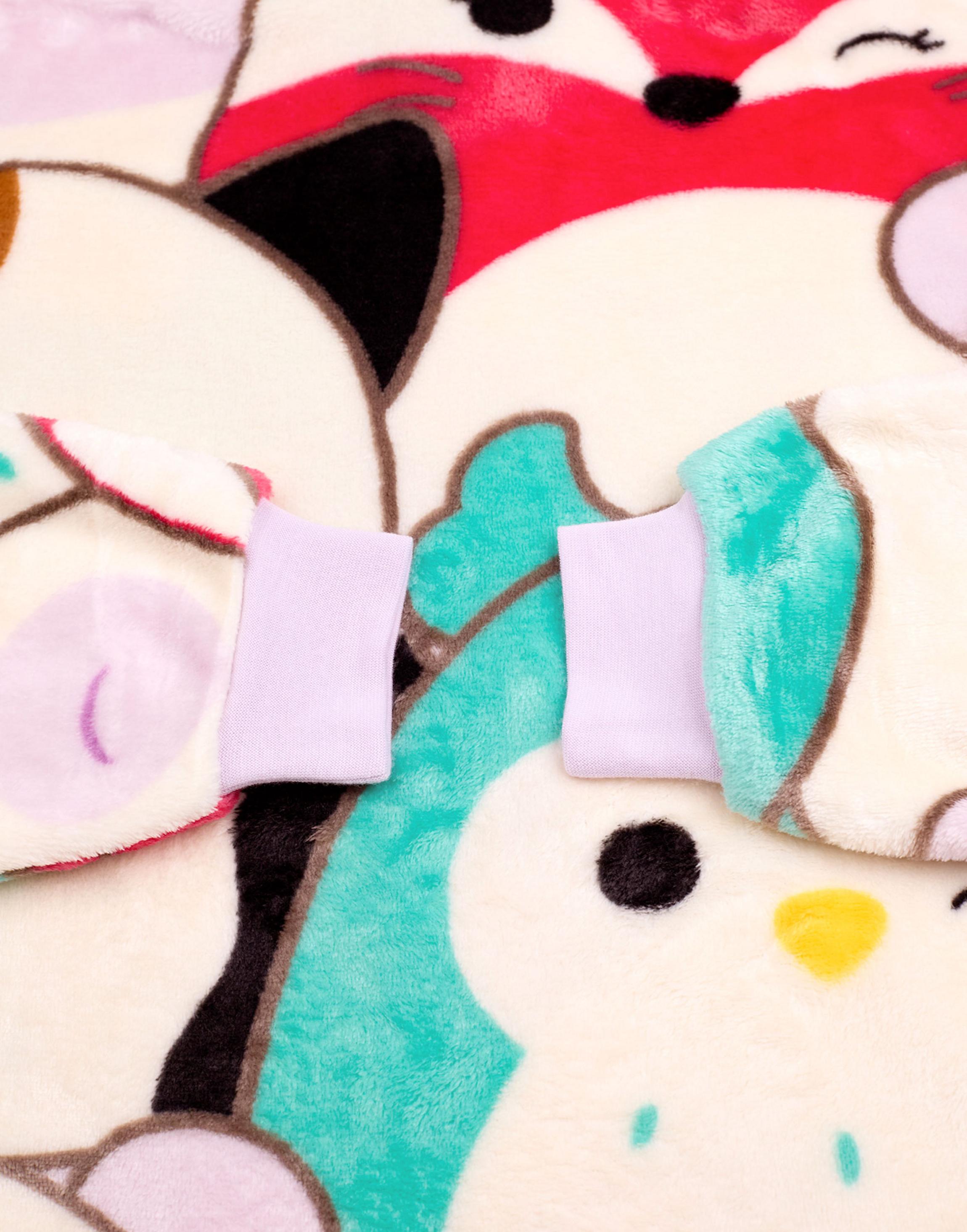 Multi Squishmallows Multi Character Blanket Hoodie, Image 5 of 6