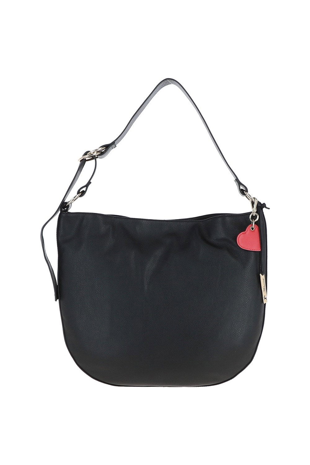 Black Ashwood Leather Black 'Shanta' Long Handle Large Real Leather Tote Bag, Image 1 of 4