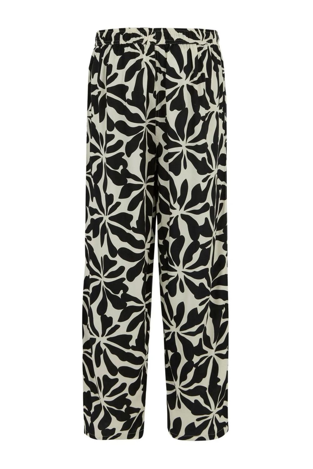 Multi Elbrie Abstract Floral Trousers, Image 2 of 3