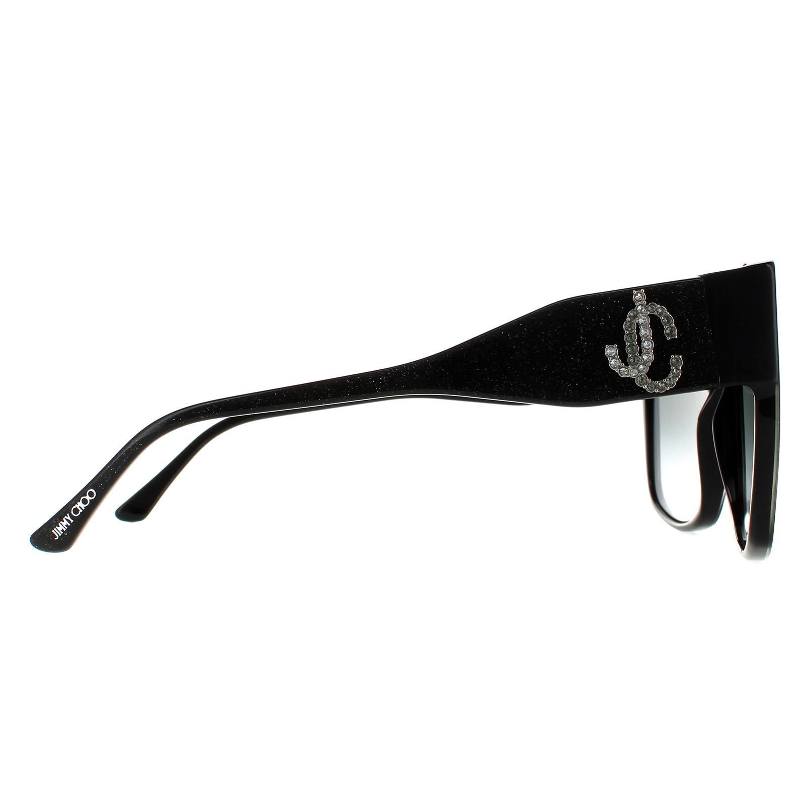 Black Jimmy Choo Black Square Black Dark Grey Gradient 90041091, Image 4 of 4
