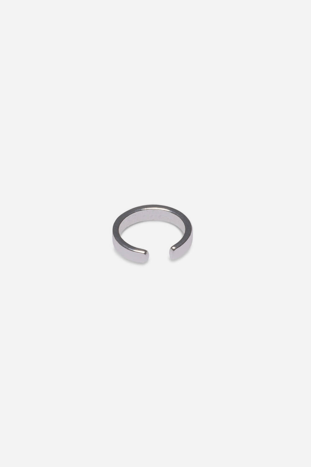 Sterling Silver Plain Cut Sterling Silver Earring Cuff, Image 3 of 2