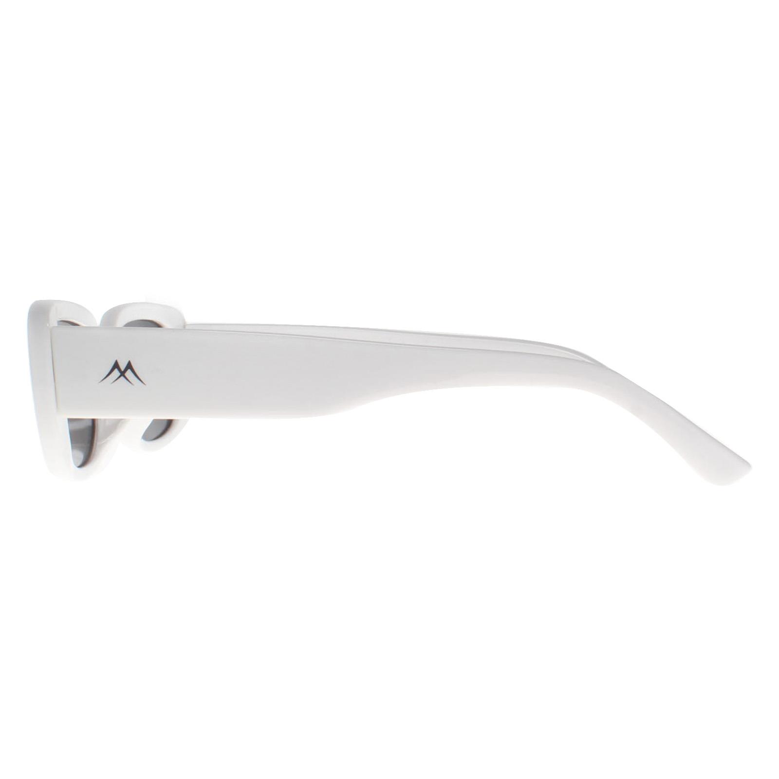 White Montana White Rectangle White Smoke Grey Polarized MP65, Image 3 of 3