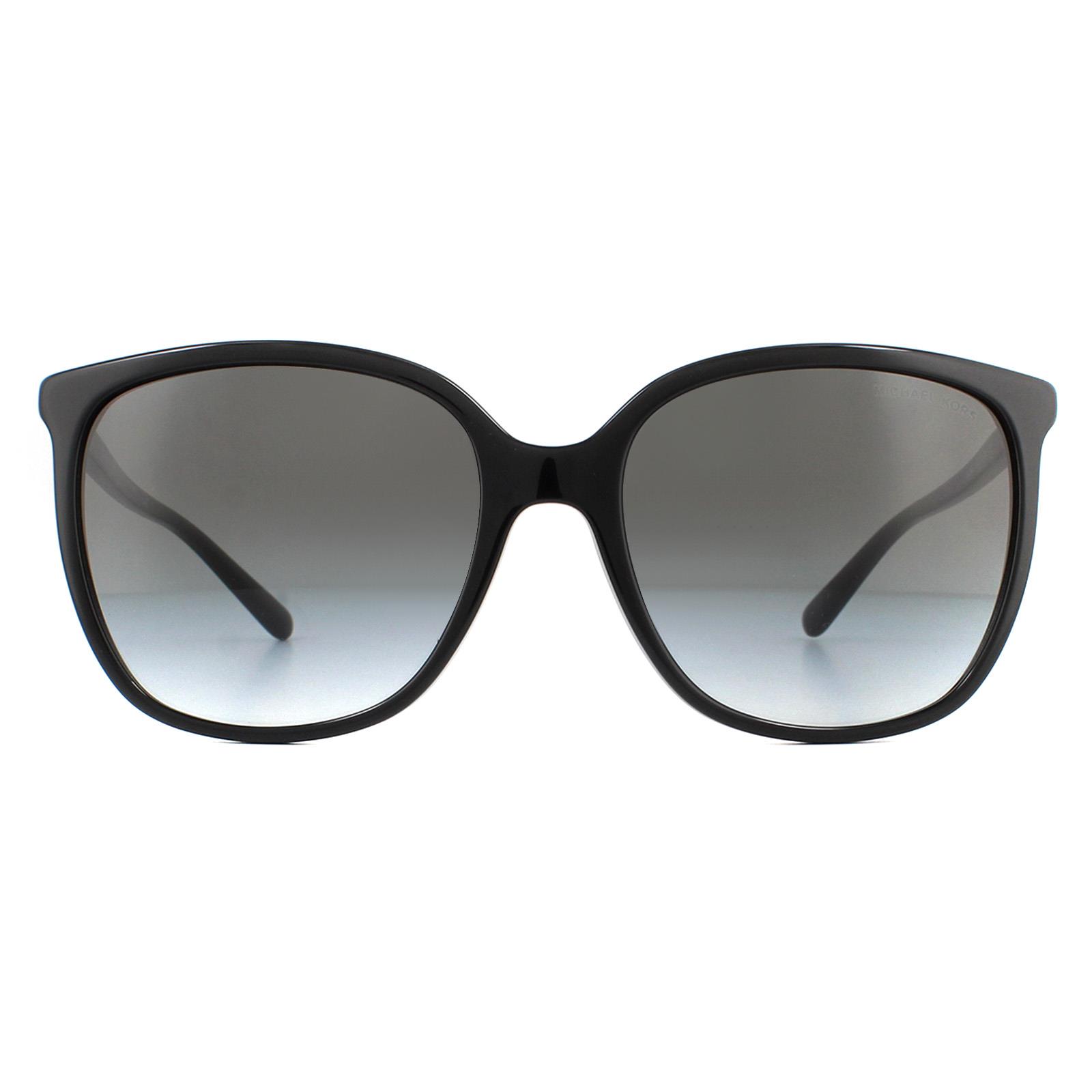 Square Black Dark Grey Gradient Sunglasses, Image 1 of 8