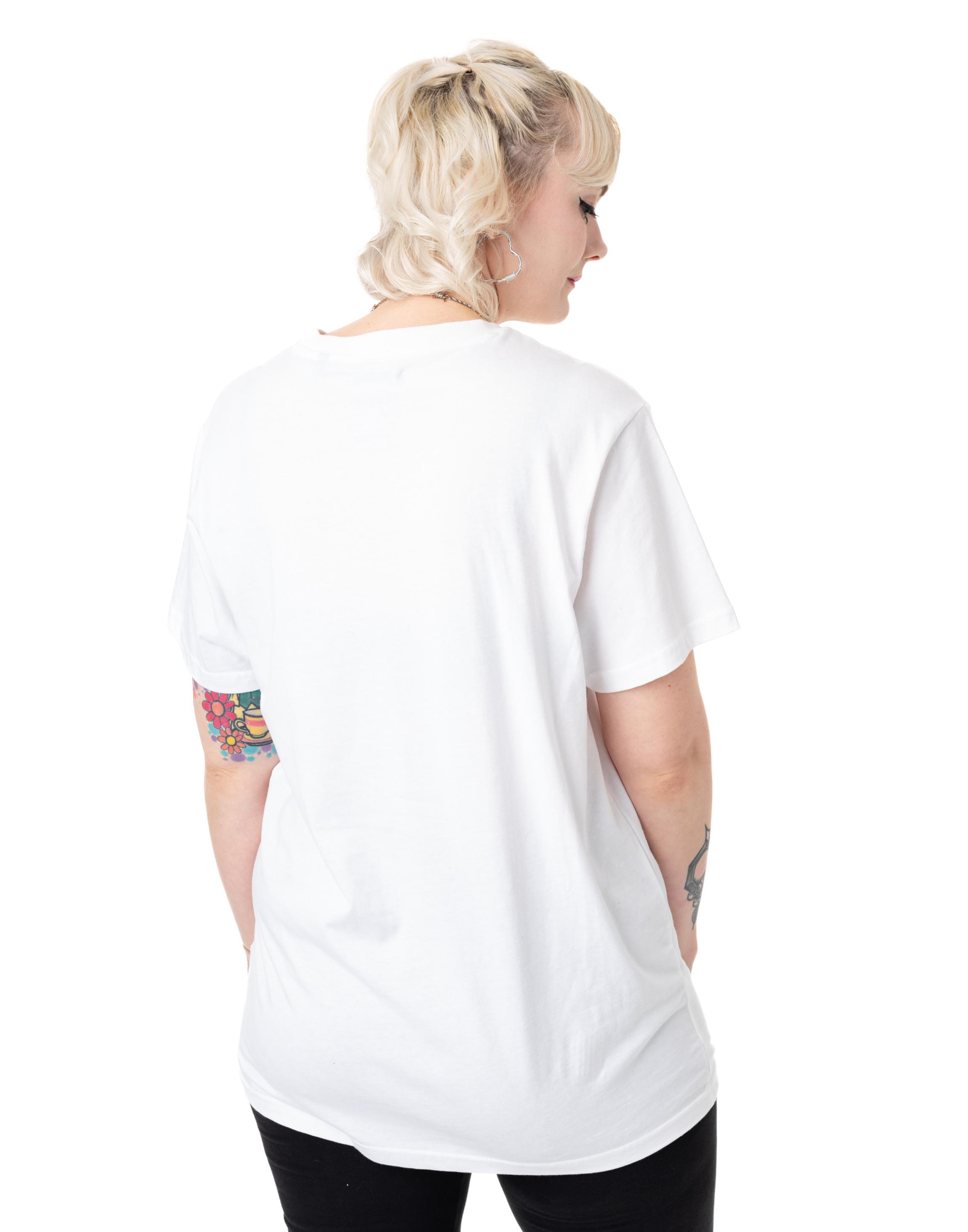 White Casper Friendly Ghost T-Shirt, Image 2 of 6