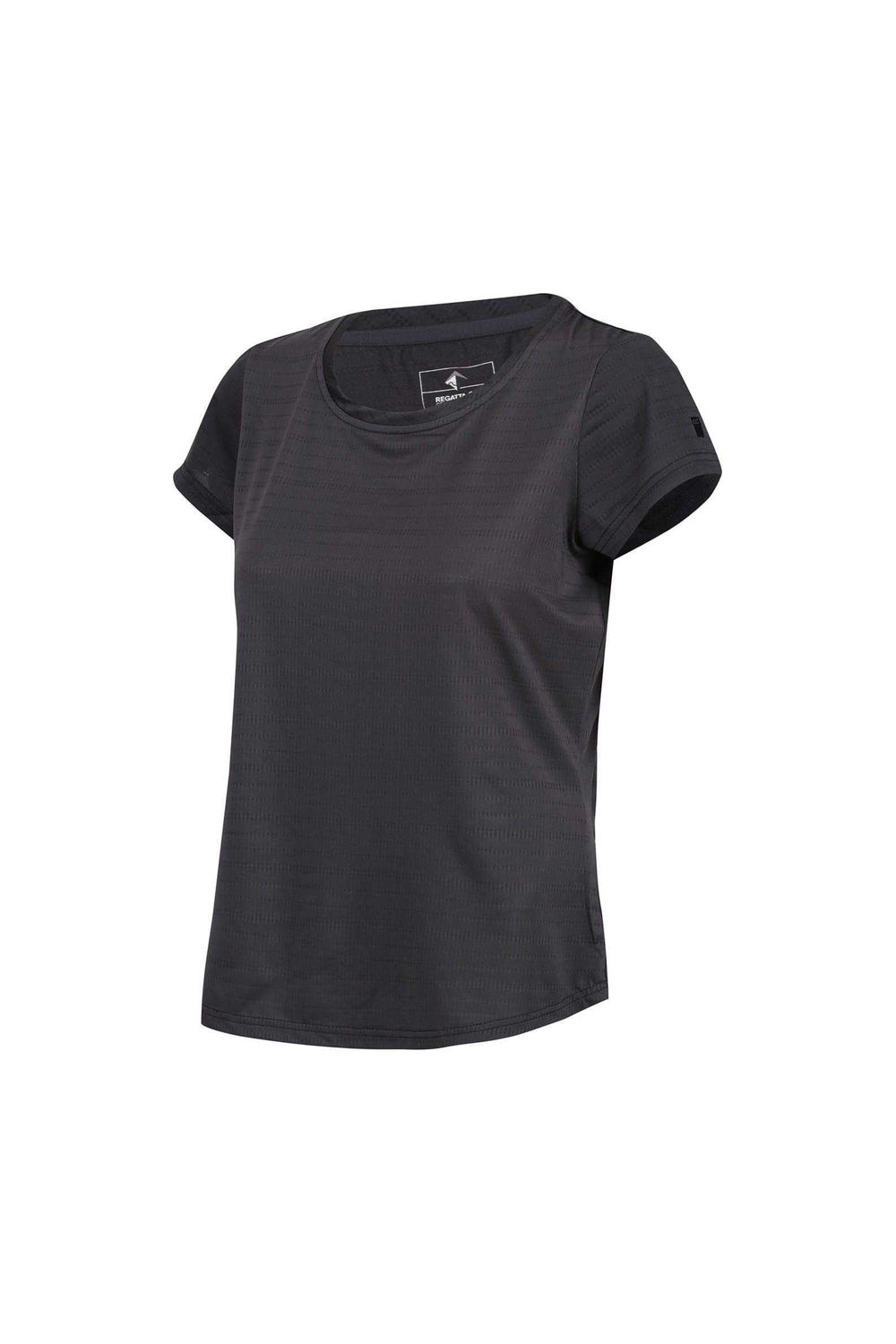 Grey Horizontal Stripe Regular TShirt, Image 3 of 3
