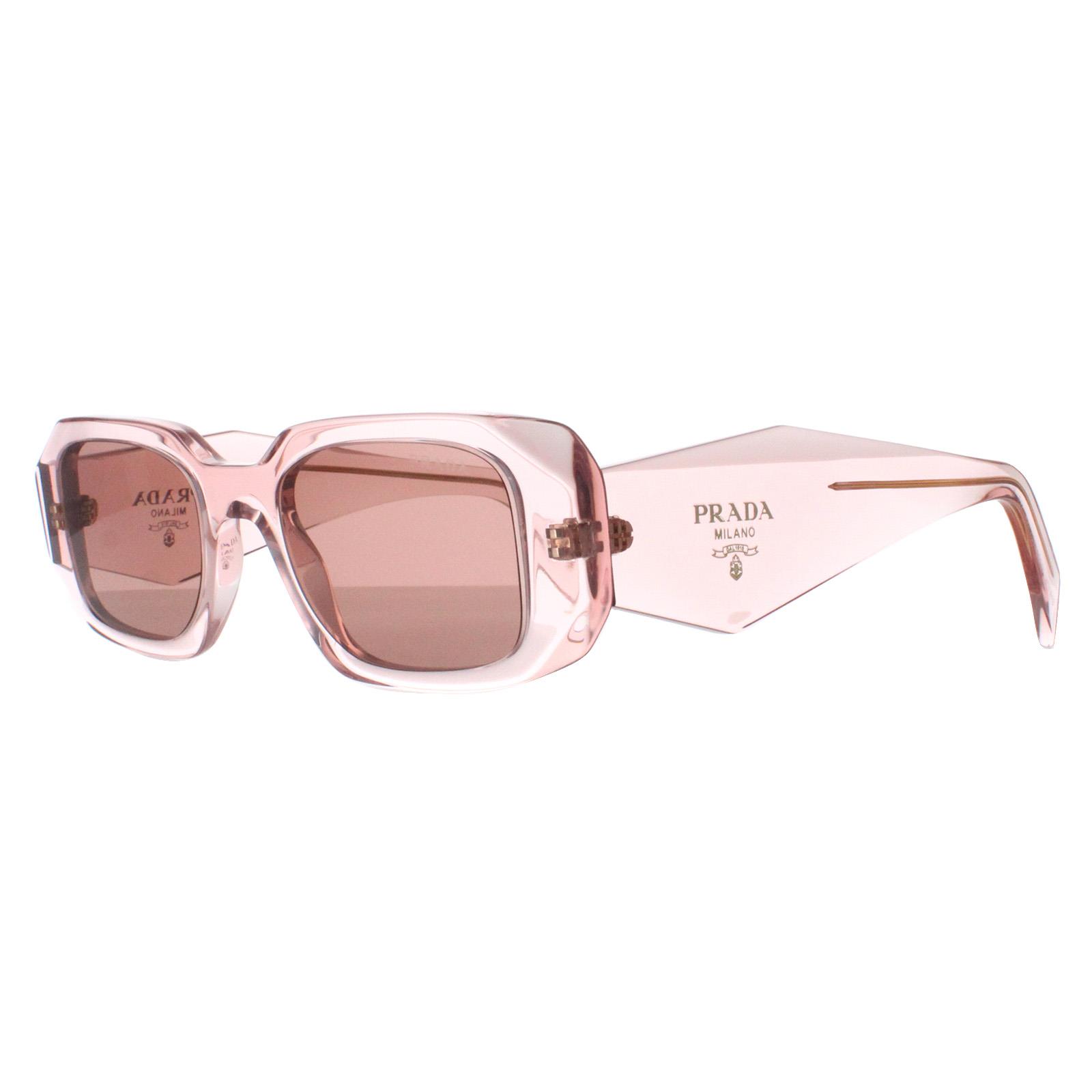 Pink Prada Pink Rectangle Transparent Peach Light Brown PR17WS, Image 2 of 4
