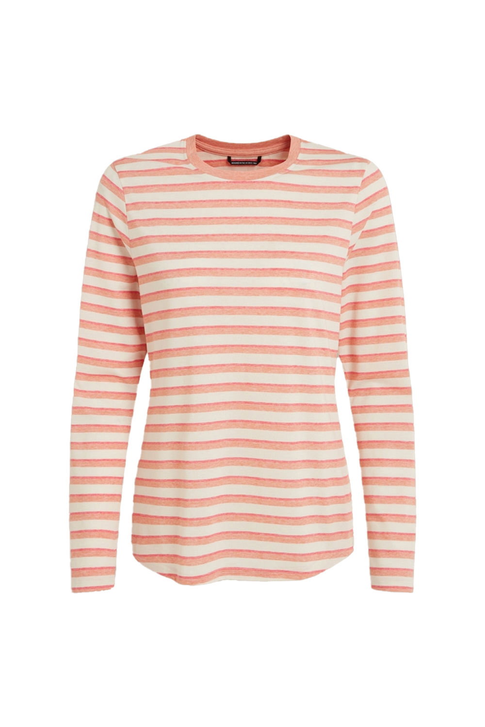 Terracotta Akona Striped Nosilife Long Sleeved TShirt, Image 2 of 4
