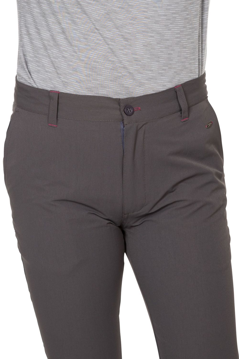 Dark Grey Zulu Cropped Trousers, Image 2 of 4