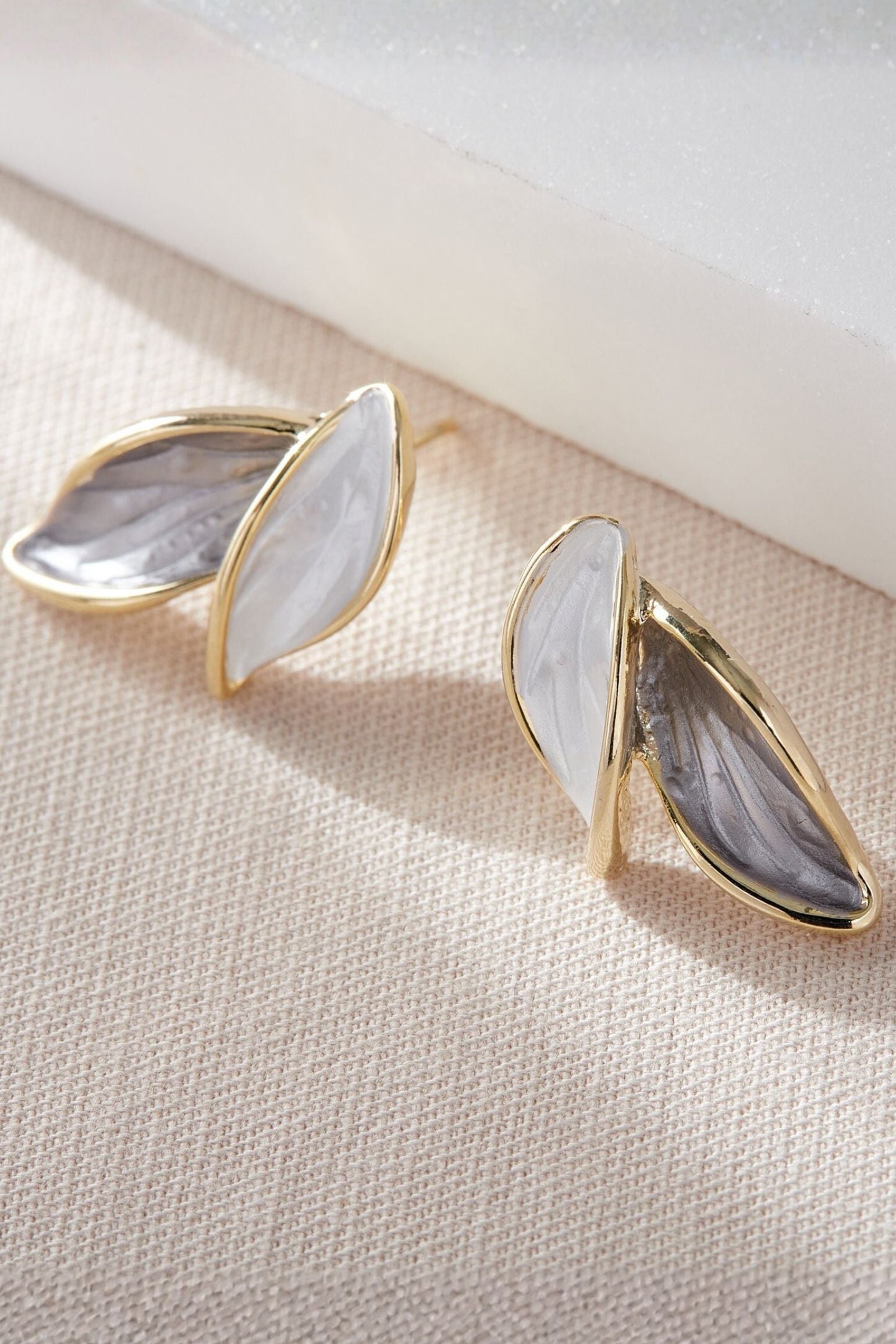 Multi Flower Petal Studs, Image 1 of 3