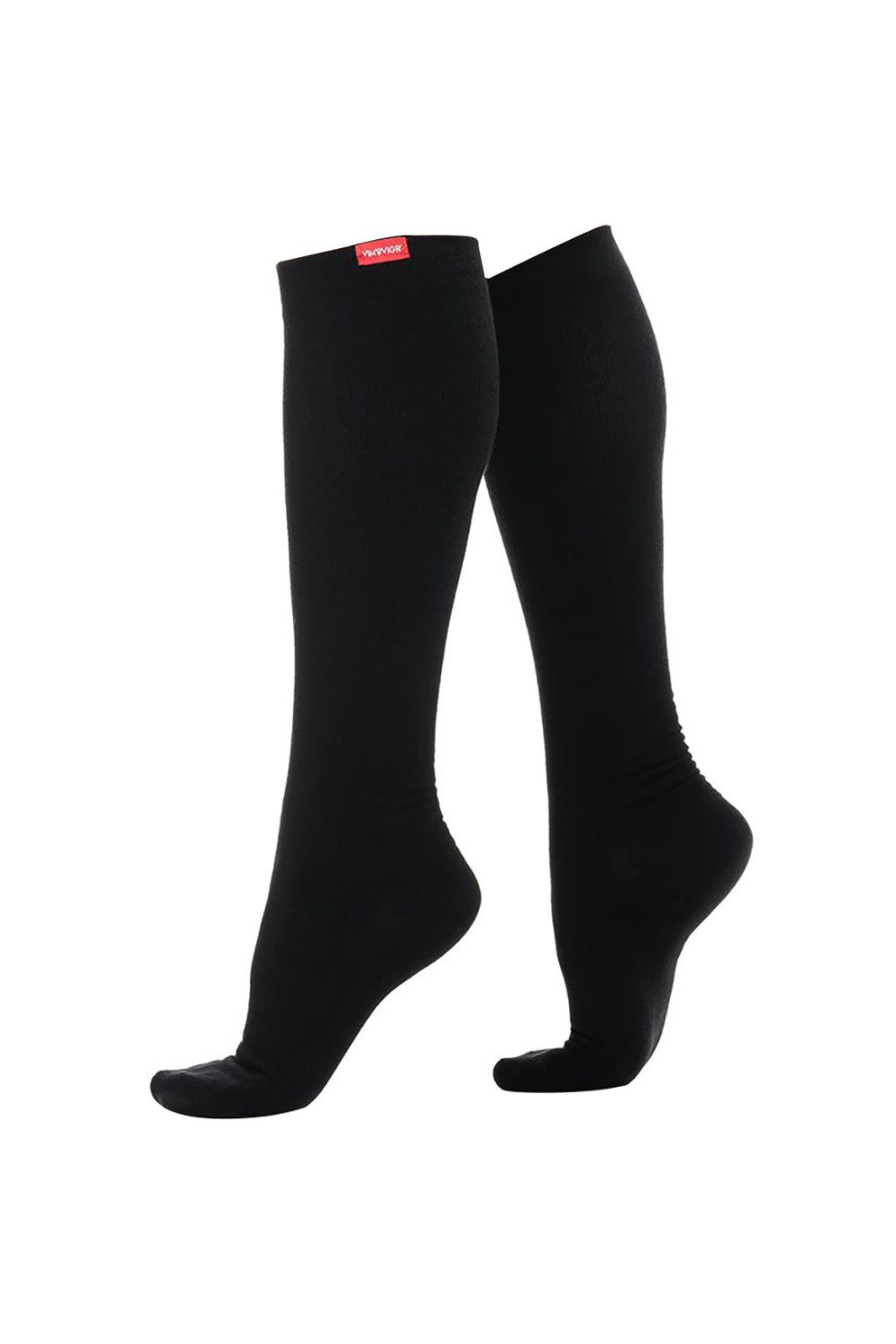 Black Nylon 30-40mmhg Compression Socks, Image 1 of 5