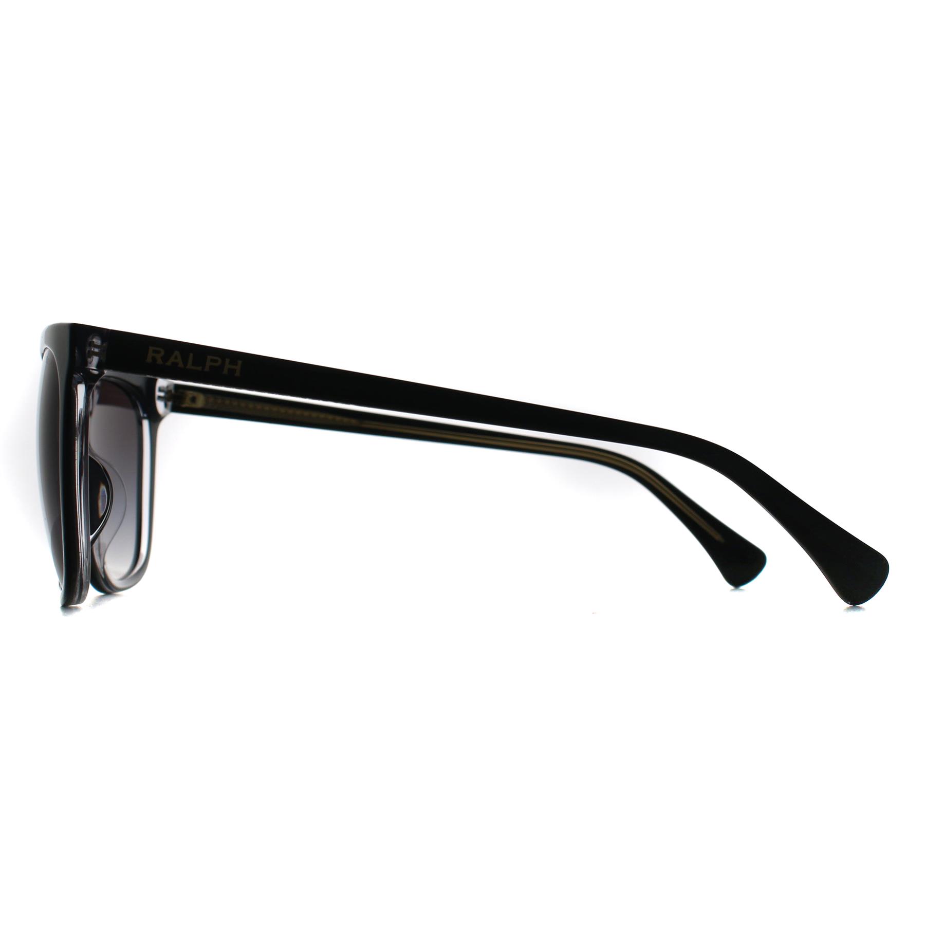 Black Square Shiny Black on Transparent Grey Gradient RA5343U, Image 3 of 3