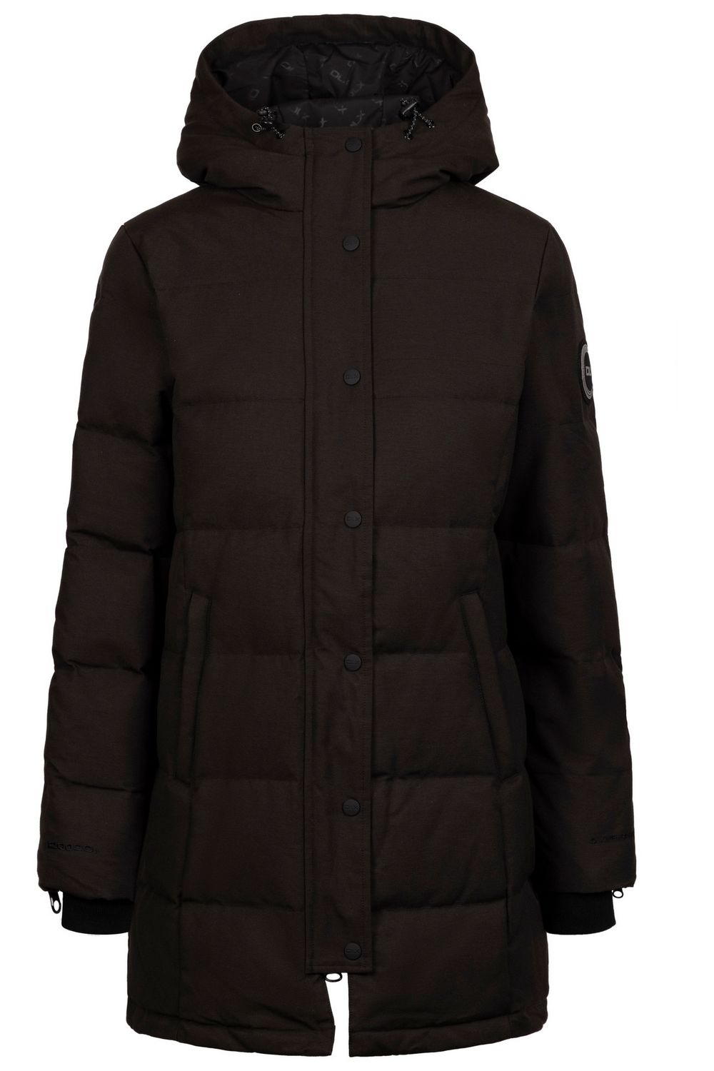 Black Trespass Black Lainey DLX Down Jacket, Image 1 of 4