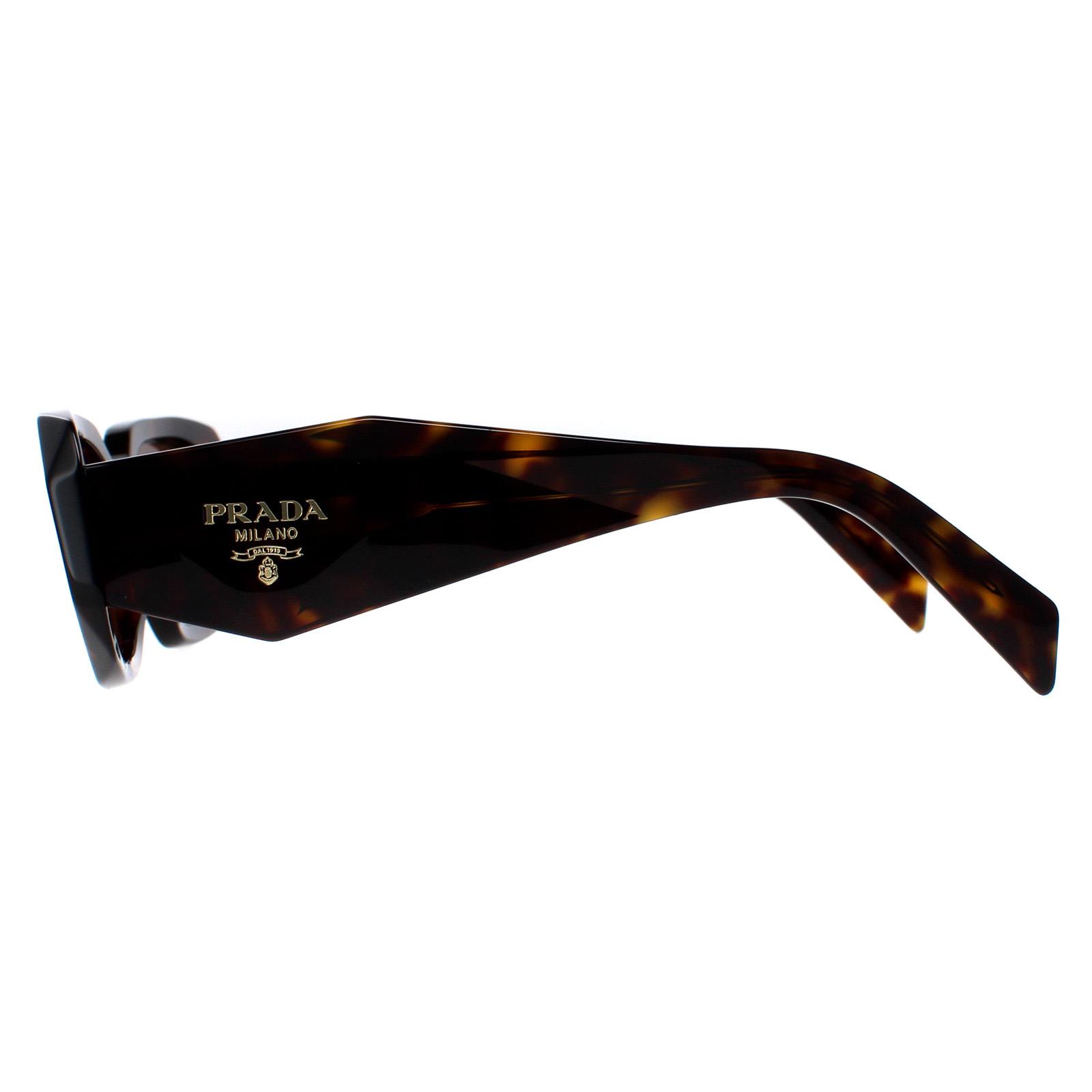 Brown Prada Brown Rectangle Tortoise Brown PR17WS, Image 3 of 4