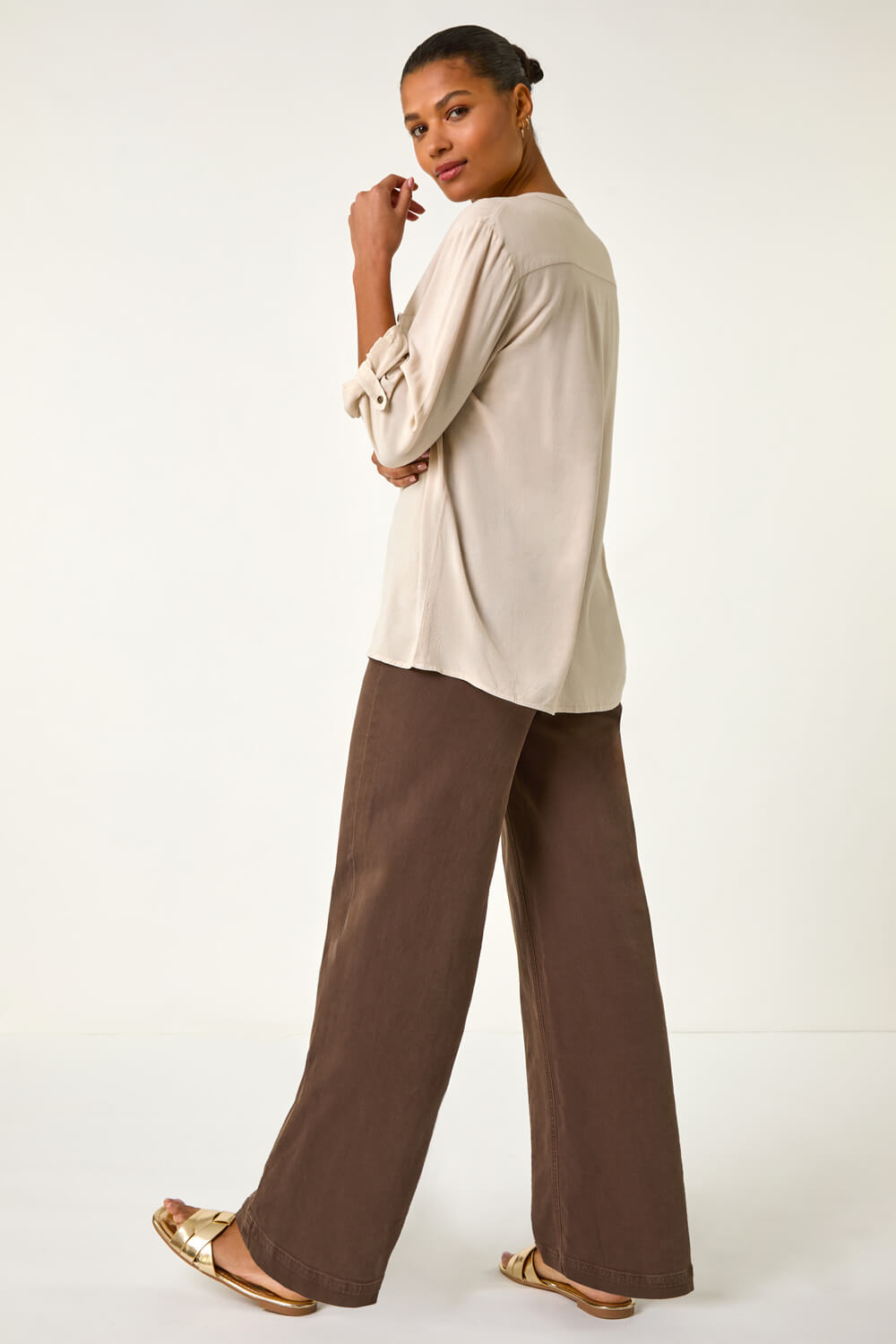 Stone Buttoned Pocket Shirt, Image 4 of 5