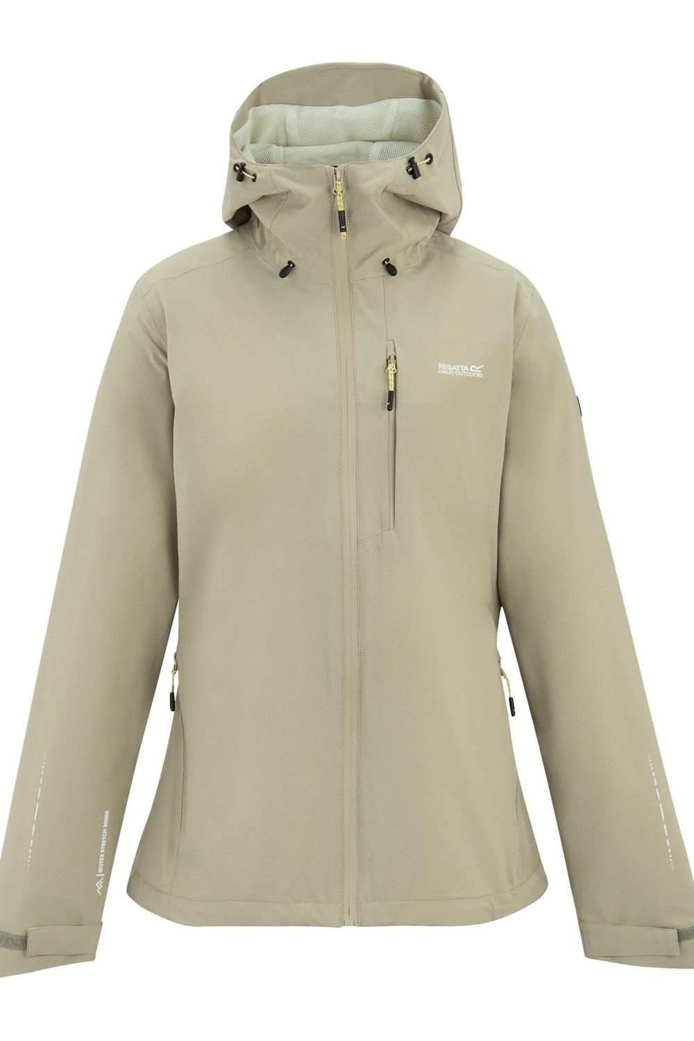 Ecru Oklarna Waterproof Jacket, Image 1 of 4