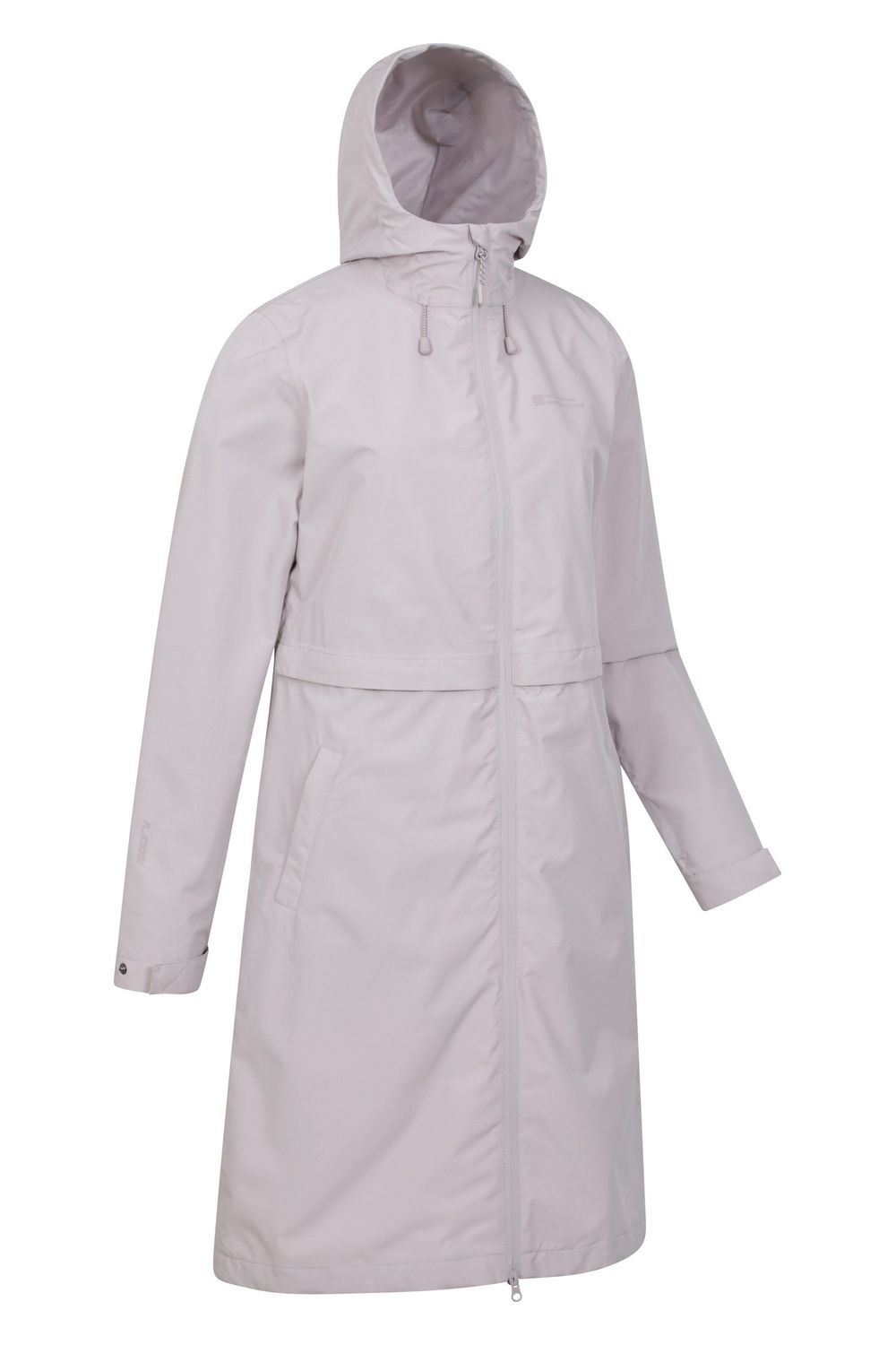 Beige Hilltop Extra Long Waterproof Jacket, Image 4 of 4