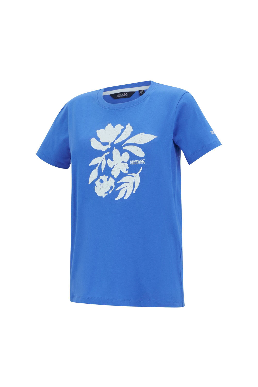 Blue Filandra VX Flower Silhouette TShirt, Image 4 of 5