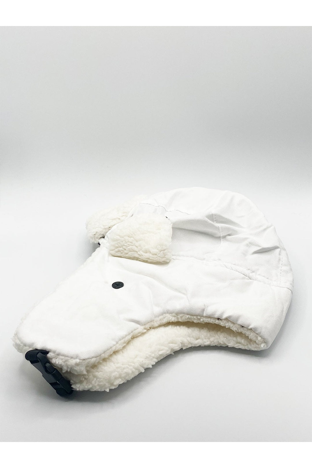 Cream SVNX Cream Trapper Hat Borg Lined, Image 2 of 3