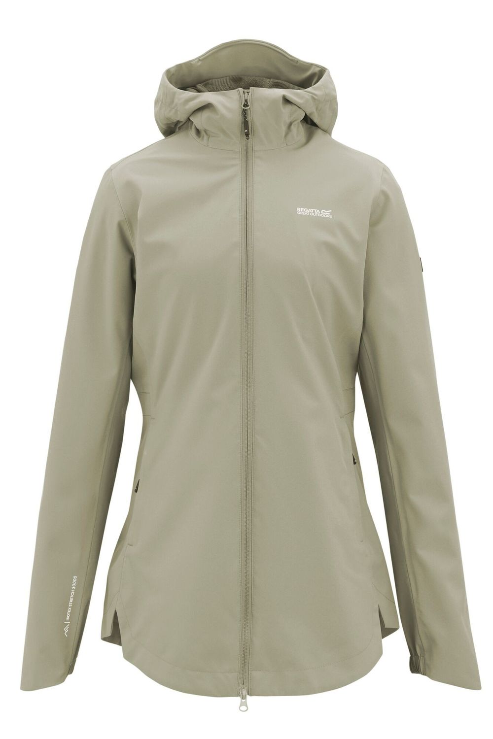 Ecru Natalina Waterproof Jacket, Image 1 of 4