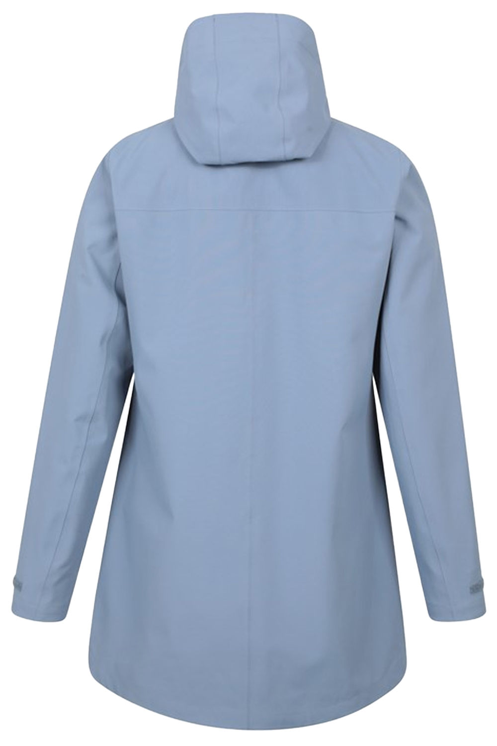 Blue April Longline Waterproof Jacket, Image 2 of 4