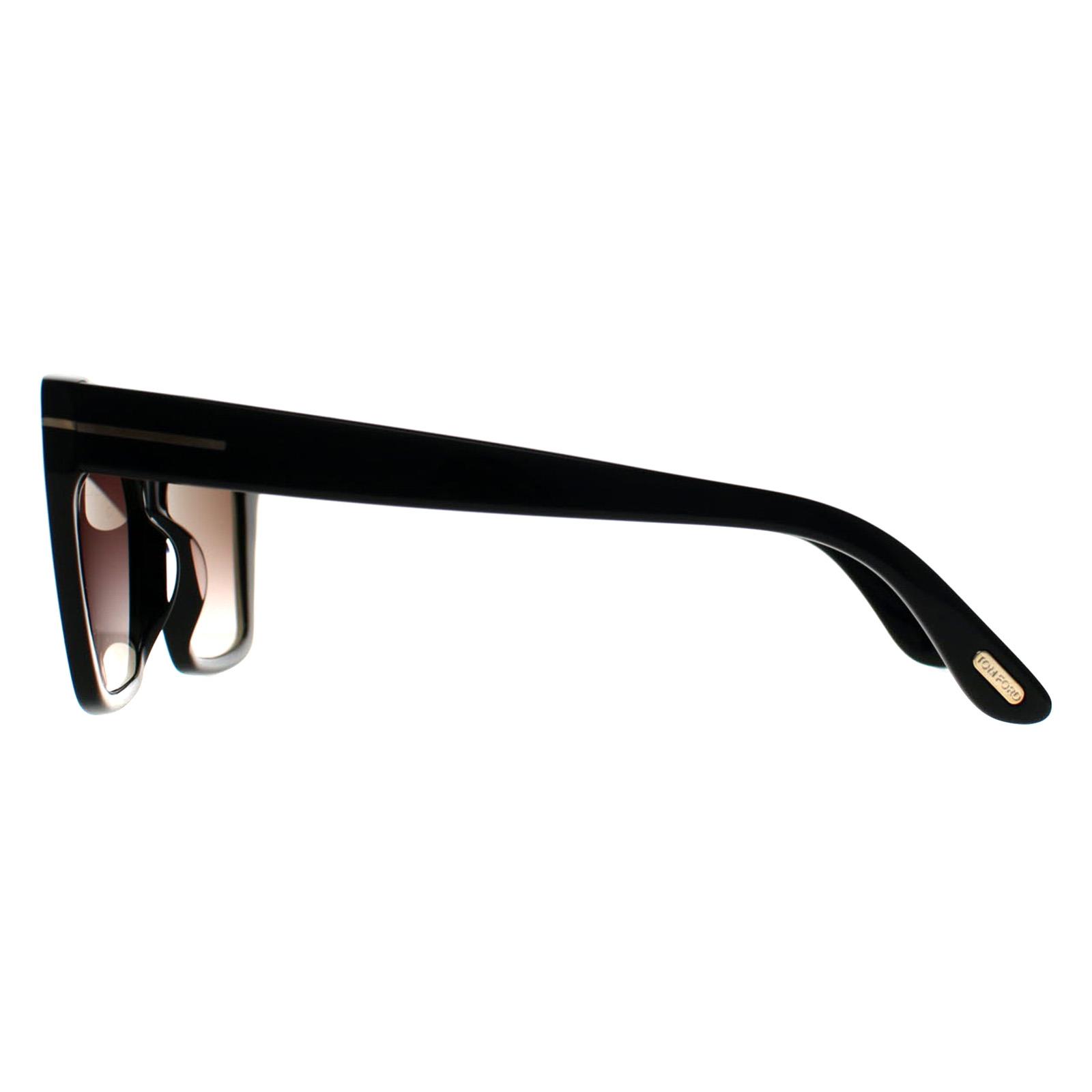 Black Cat Eye Shiny Black Purple Brown Gradient Winona FT1030, Image 3 of 3