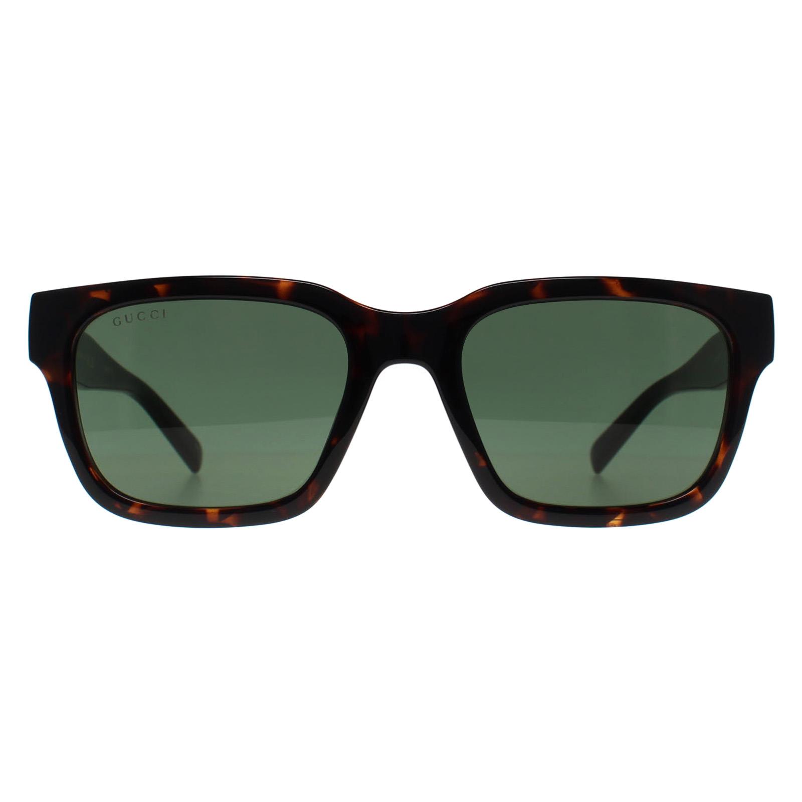 Brown Square Dark Havana Green GG1857S, Image 1 of 4
