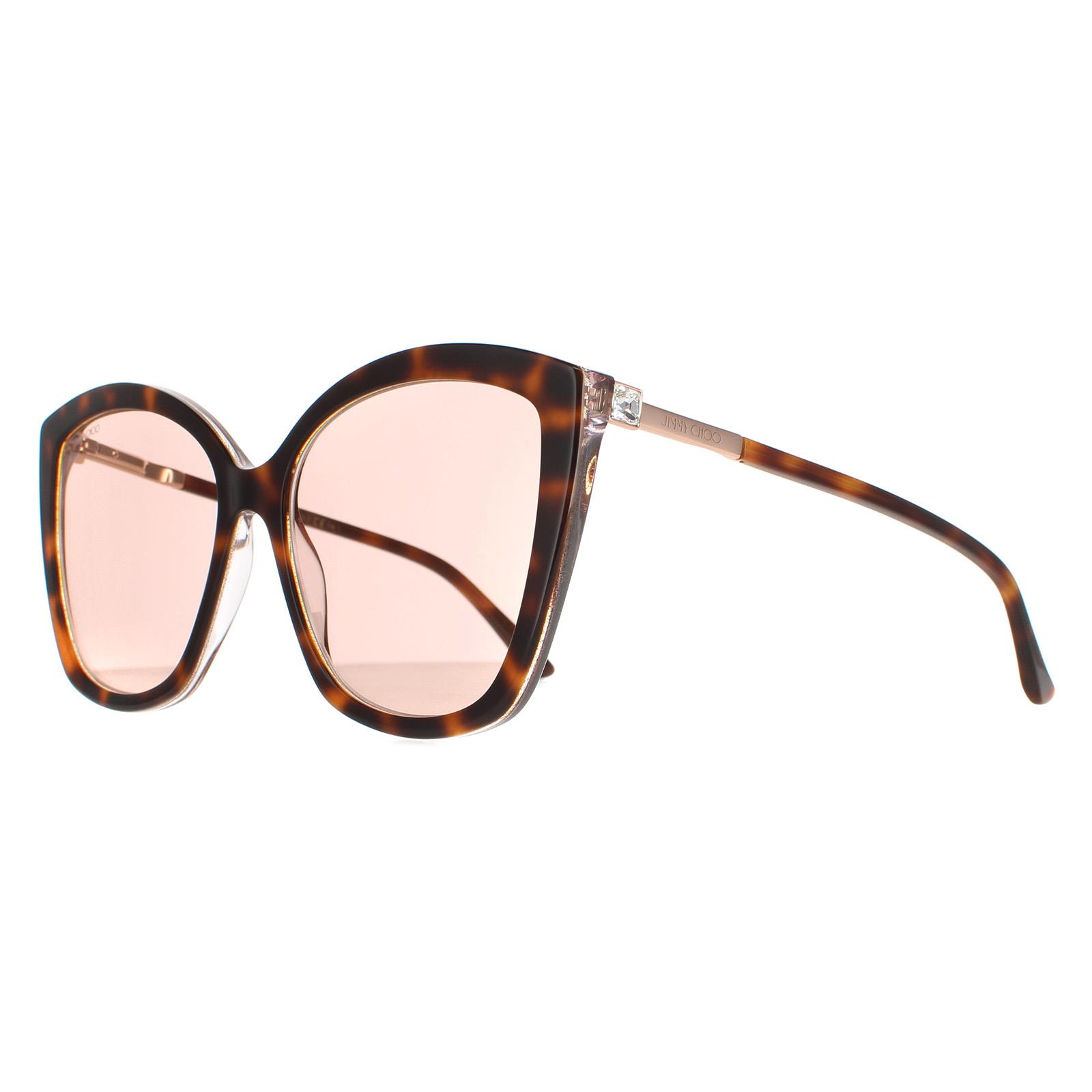 Brown Cat Eye Havana Pink Gold Mirror Nat/S, Image 2 of 4