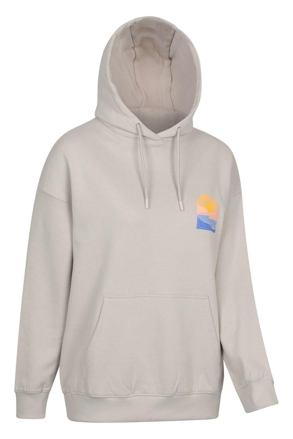 Beige Cornwall Relaxed Fit Hoodie, Image 3 of 4