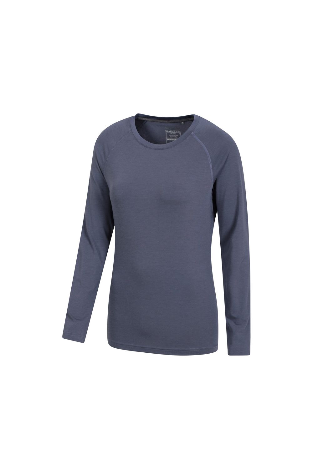 Dark Grey Quick Dry Long Sleeved Top, Image 3 of 4