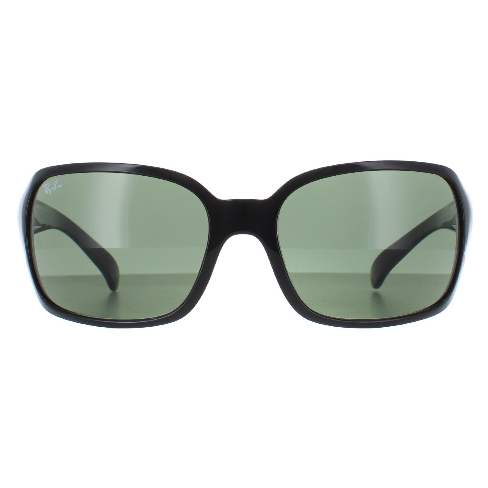 Black Ray-Ban Black Butterfly Black Green Sunglasses, Image 1 of 4